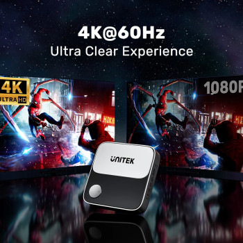 UNITEK WIRELESS 4K&60Hz KABLOSUZ GÖRÜNTÜ AKTARICI (V1162B01)